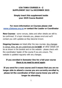 2025 July-Dec Courses Insert