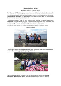 2022 May Ramblers Group