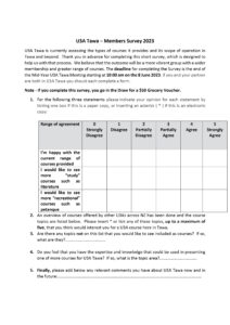 2023 Members Survey