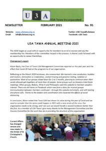 2021 February Newsletter