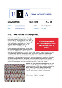 2020 July Newsletter