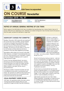 2019 November Newsletter