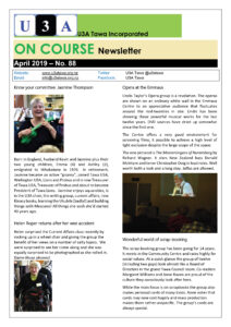 2019 April Newsletter