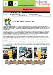 2017 December Newsletter