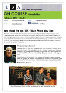 2017 February Newsletter